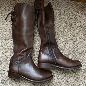 Bed Stu tie up boots